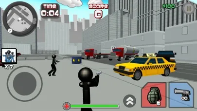 Capturas de tela do Stickman City Shooting 3D