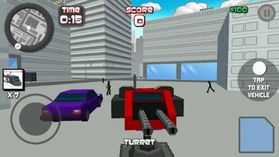 Capturas de tela do Stickman City Shooting 3D