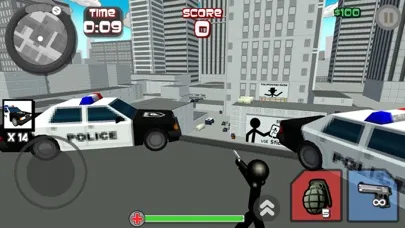 Capturas de tela do Stickman City Shooting 3D