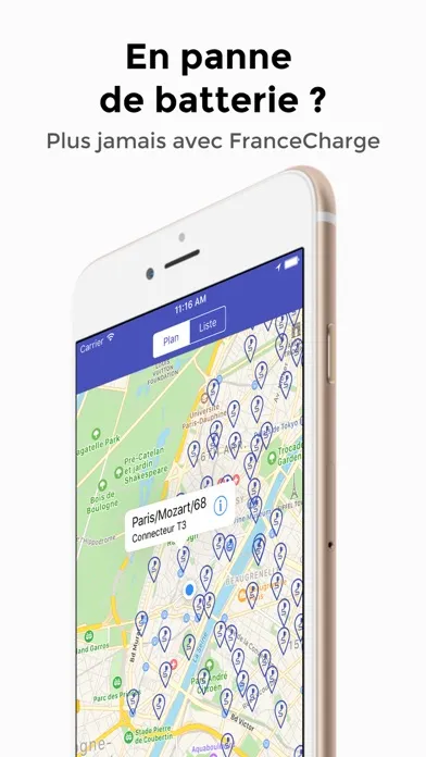 Ảnh chụp màn hình của FranceCharge