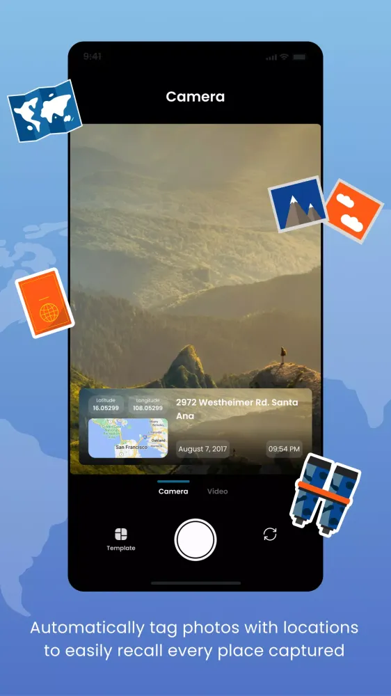 GPS Map & Camera Location স্ক্রিনশট