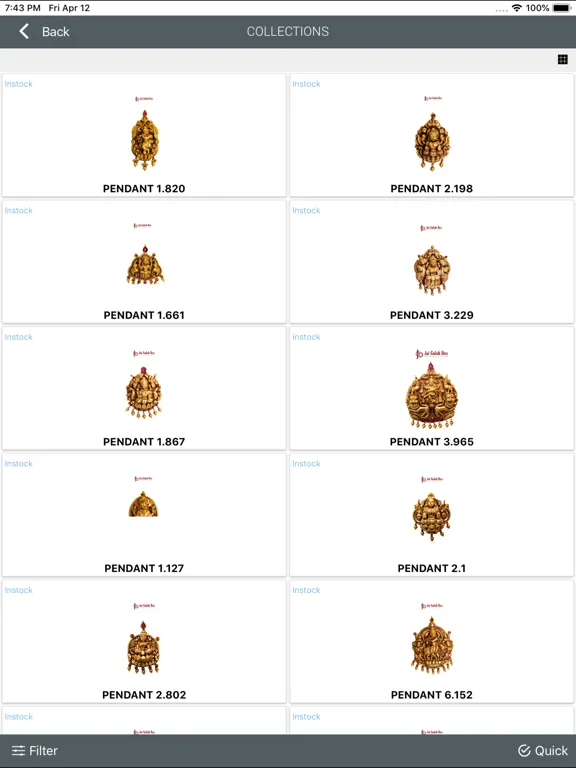 Jai Gulab Dev Jewellers iPad 应用截图