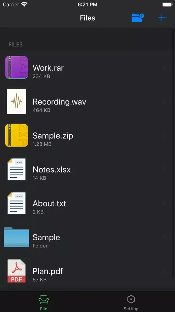 UnZip - zip rar 7z Extractor স্ক্রিনশট