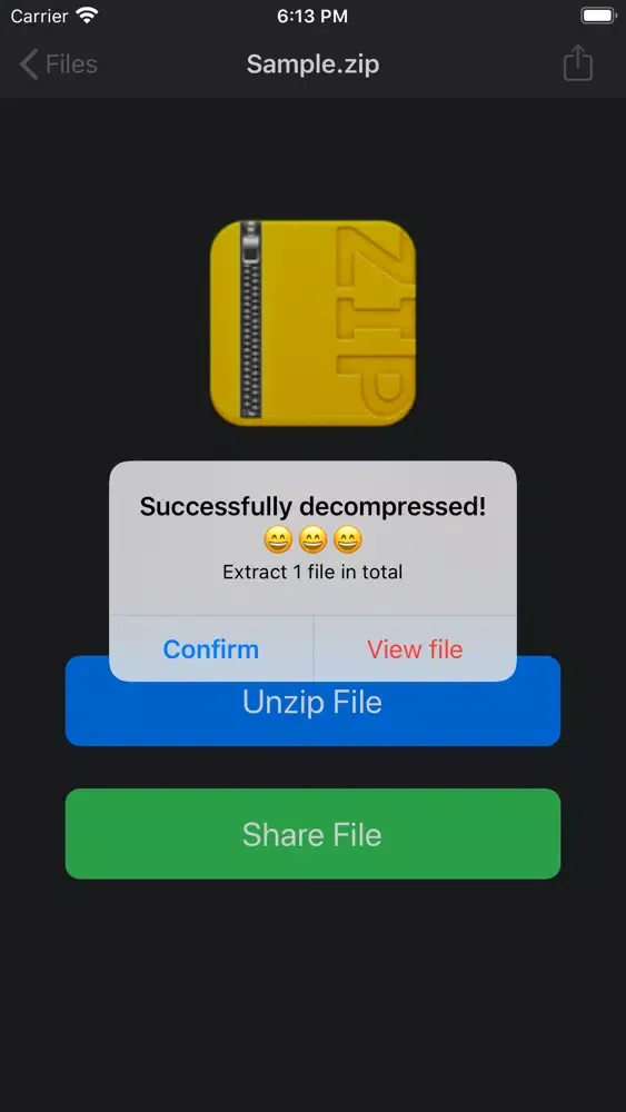 UnZip - zip rar 7z Extractor স্ক্রিনশট