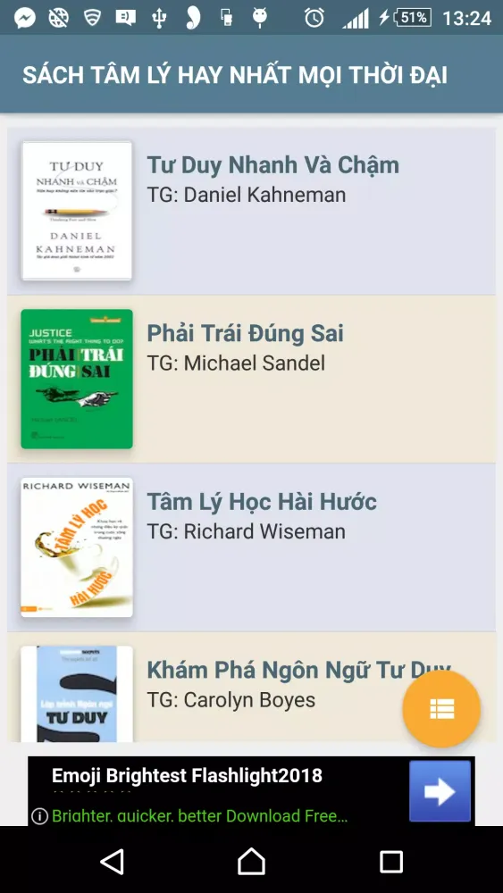 13 CUỐN SÁCH TÂM LÝ HAY NHẤT MỌI THỜI ĐẠI Screenshots