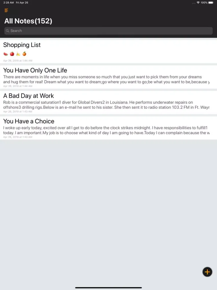Ảnh chụp màn hình của Locked Notes - Hide Photos Pic iPad 