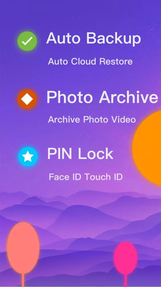Ảnh chụp màn hình của Locked Notes - Hide Photos Pic