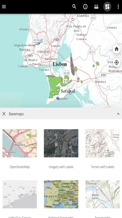 Mapas LNEG Ekran Görüntüleri