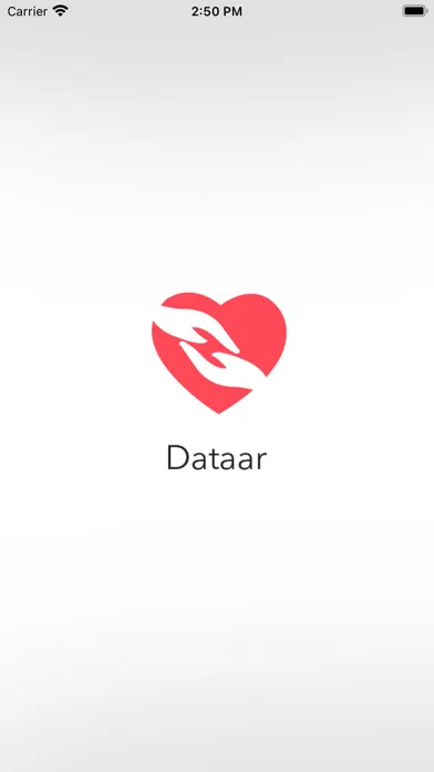 Capturas de tela do Dataar App
