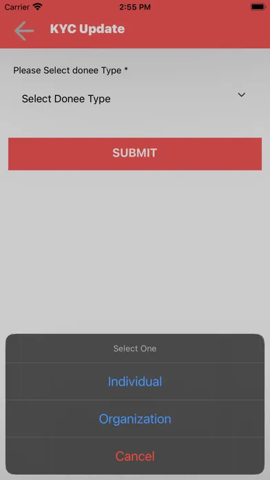 Capturas de tela do Dataar App