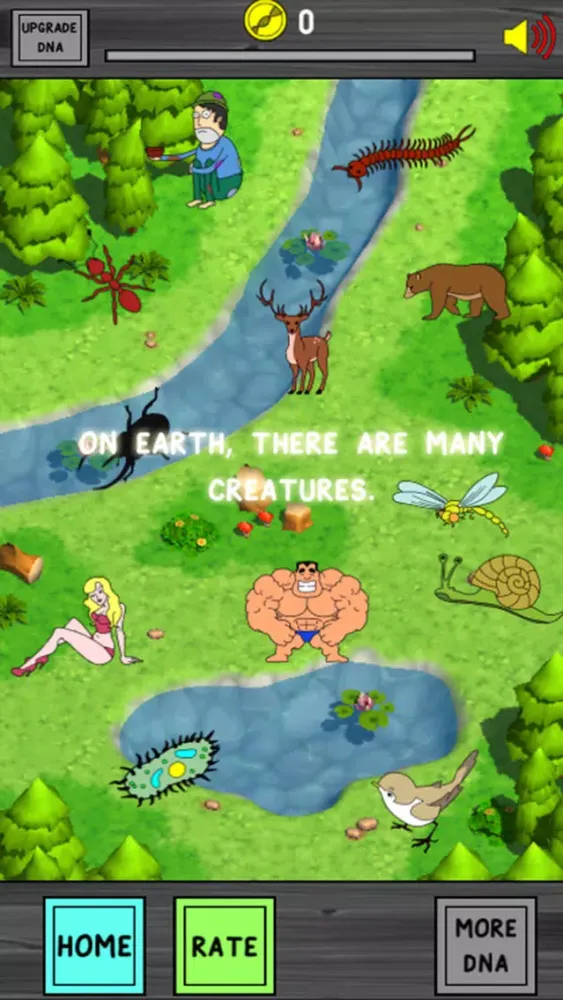 Zrzuty ekranu Alien Evolution | Tap DNA of the Mutant Alien