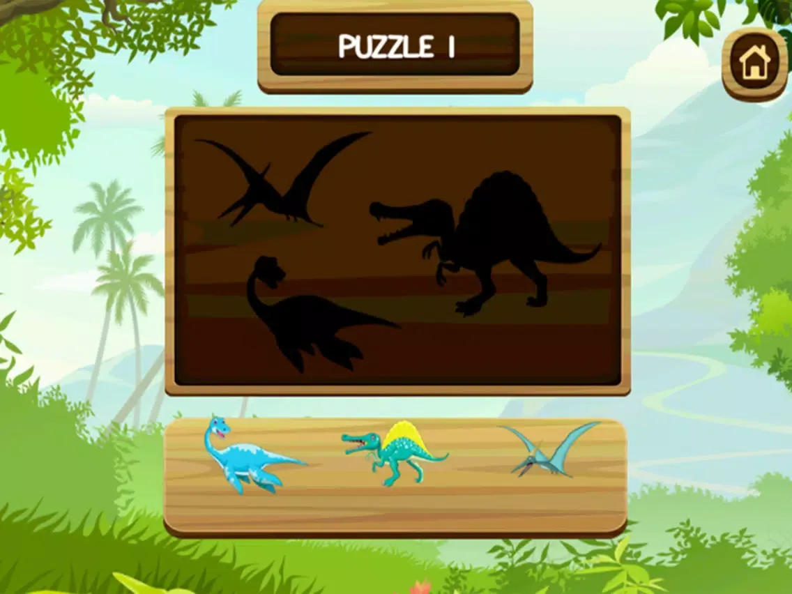 Dinosaur Train & Sounds Fun Dino JigSaw Puzzle Game for Toddler & Preschool Kids | Educational Games for Children 3 4 5 6 Years Free !!! iPad  स्क्रीनशॉट