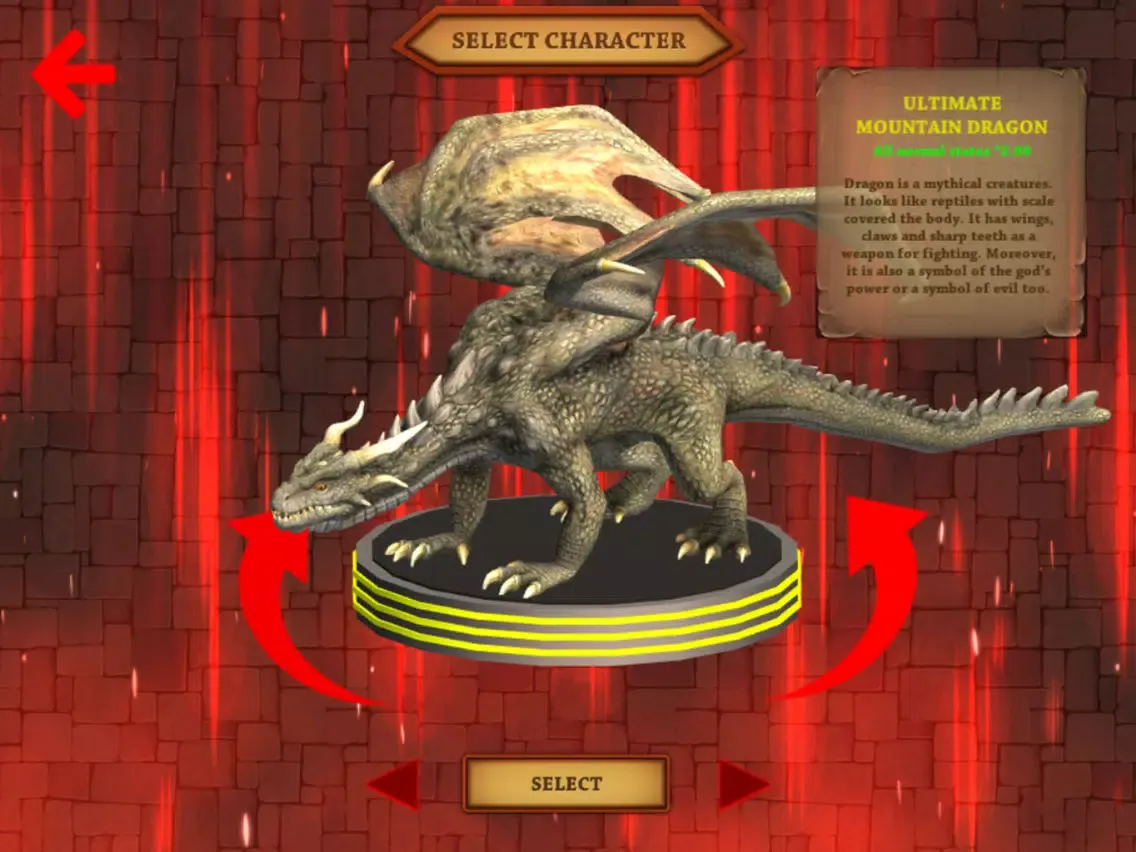Dragon VS Dinosaurs Simulator - Monster Survival iPad 應用截圖