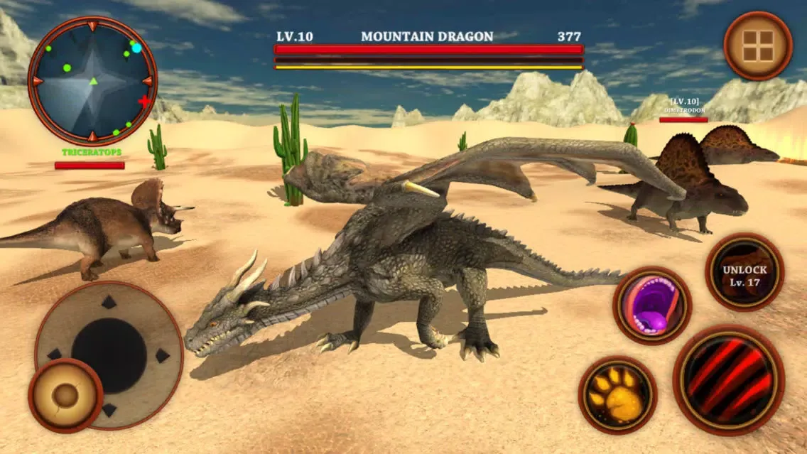 Dragon VS Dinosaurs Simulator - Monster Survival應用截圖