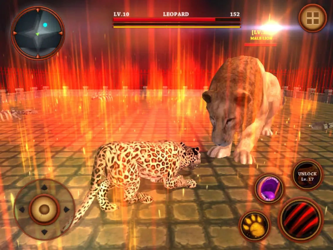 Ảnh chụp màn hình của Leopard Survival Life Simulator : Animal of Prey iPad 