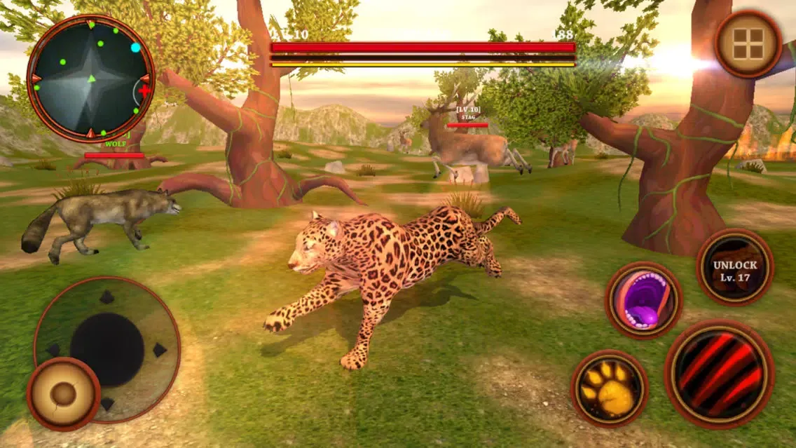 Ảnh chụp màn hình của Leopard Survival Life Simulator : Animal of Prey