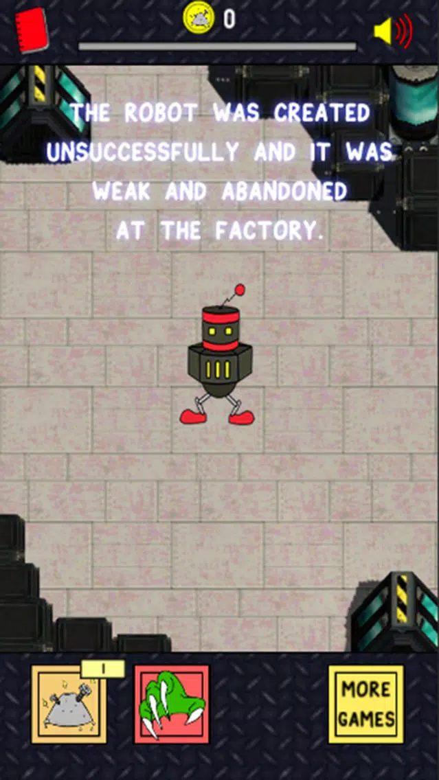 Captures d'écran de Robot Evolution | Clicker Game of the Tiny Mutant Robot