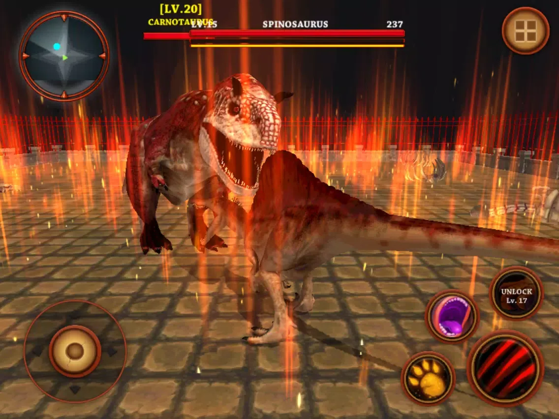 Spinosaurus Simulator | Dinosaurs Fighting World iPad 应用截图