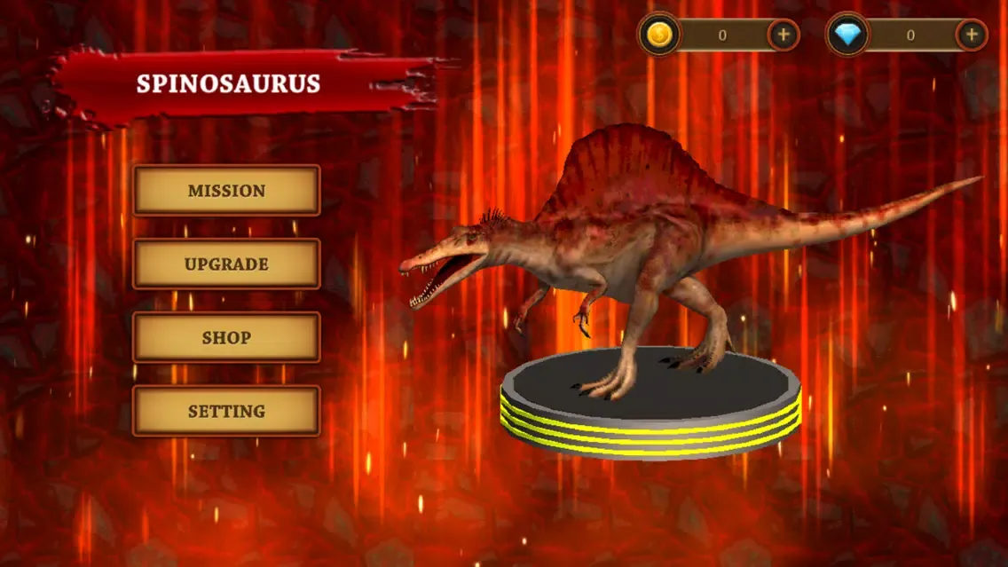 Spinosaurus Simulator | Dinosaurs Fighting World应用截图