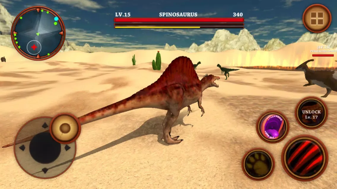 Spinosaurus Simulator | Dinosaurs Fighting World应用截图