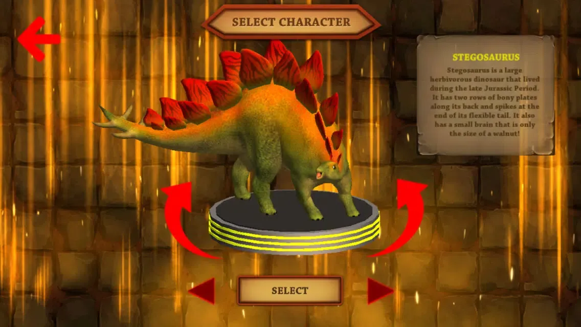 Stegosaurus Simulator Game : Dinosaur Survival 3D Screenshots