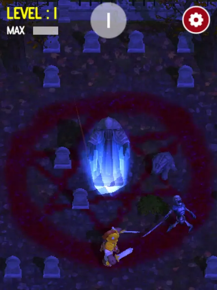 Скриншоты Undead Slayer VS Skeleton - Eliminate the Zombie Skeleton in Graveyard Free Game iPad 