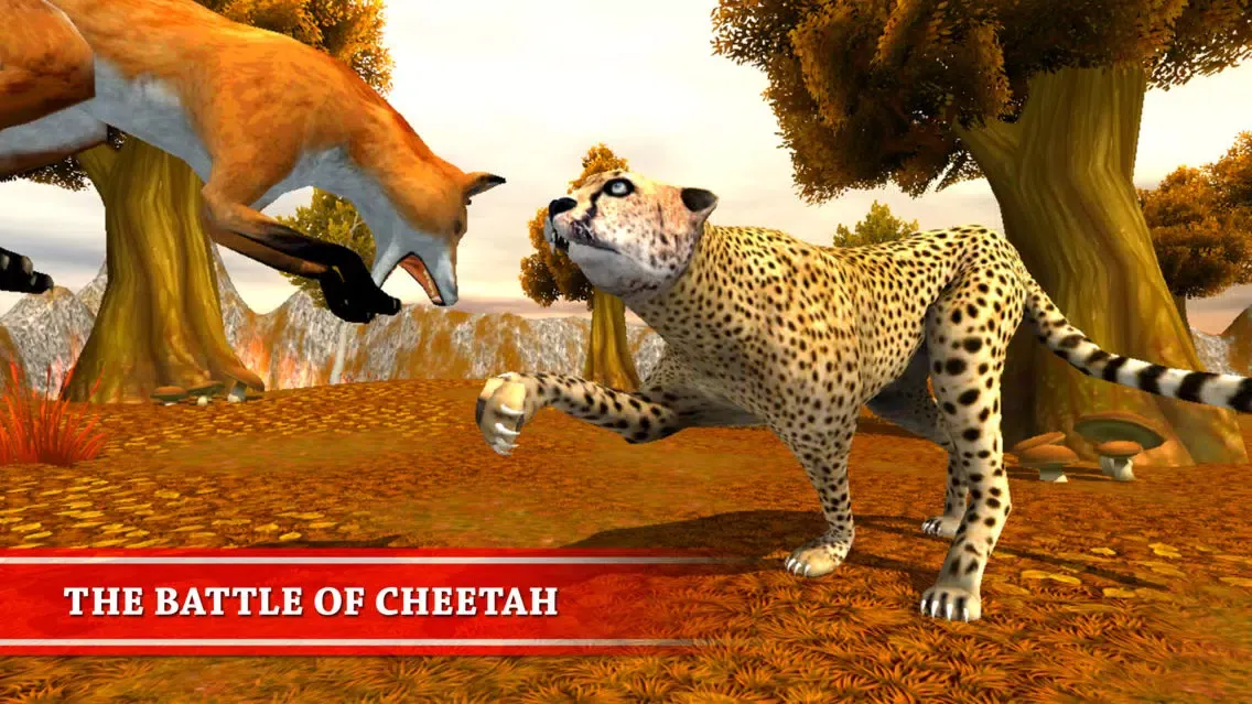 Wild Cheetah Simulator Game - Animals Survival 3d Screenshots