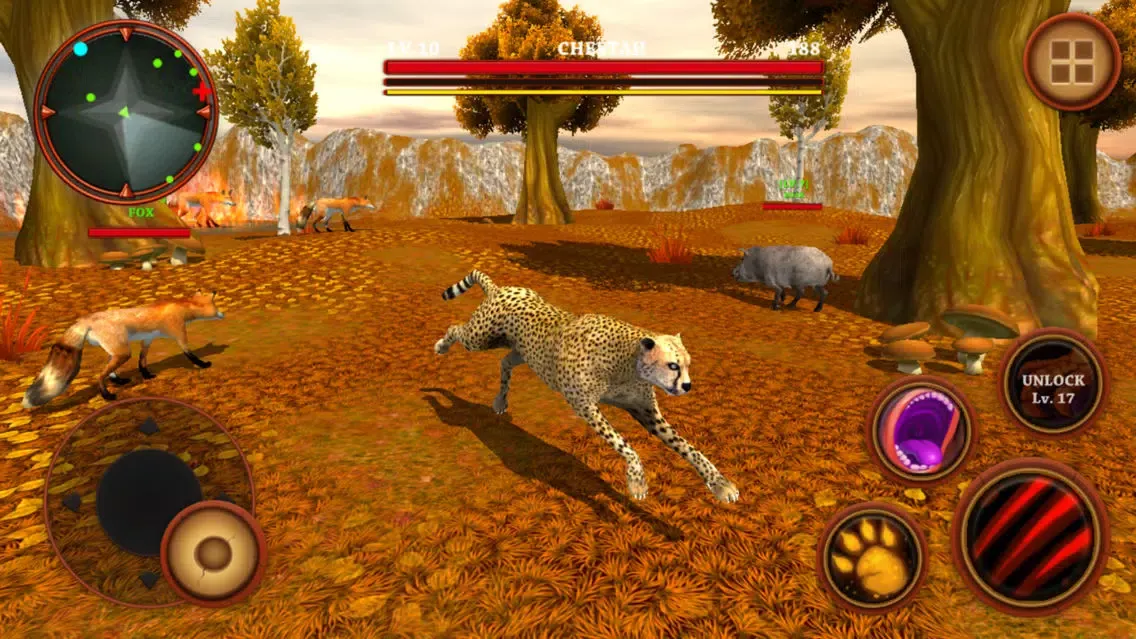 Wild Cheetah Simulator Game - Animals Survival 3d Screenshots