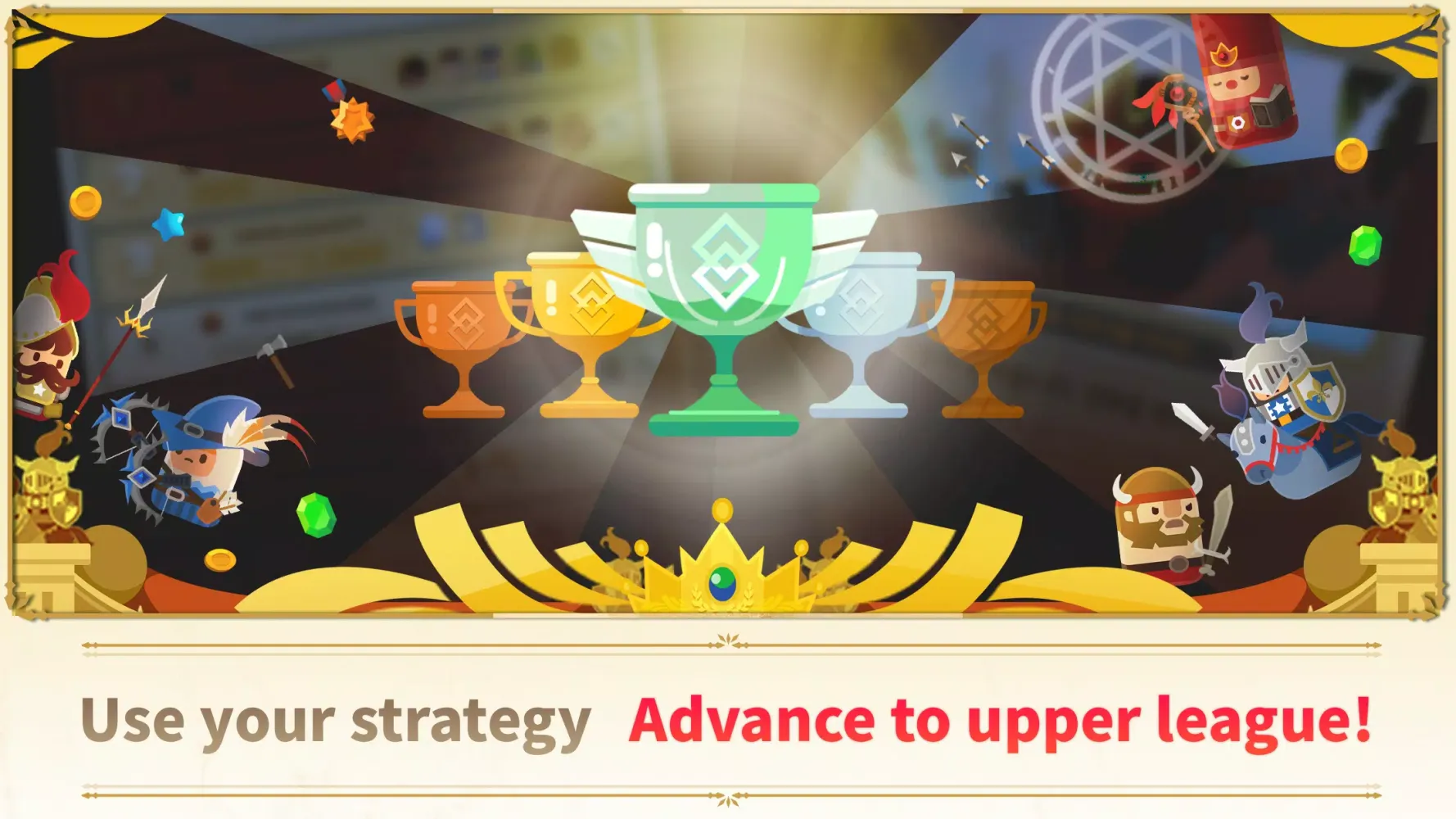 Ảnh chụp màn hình của Merge Tactics: Kingdom Defense