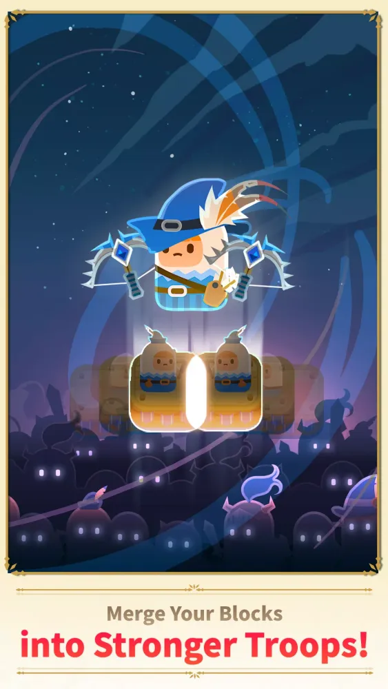Ảnh chụp màn hình của Merge Tactics: Kingdom Defense