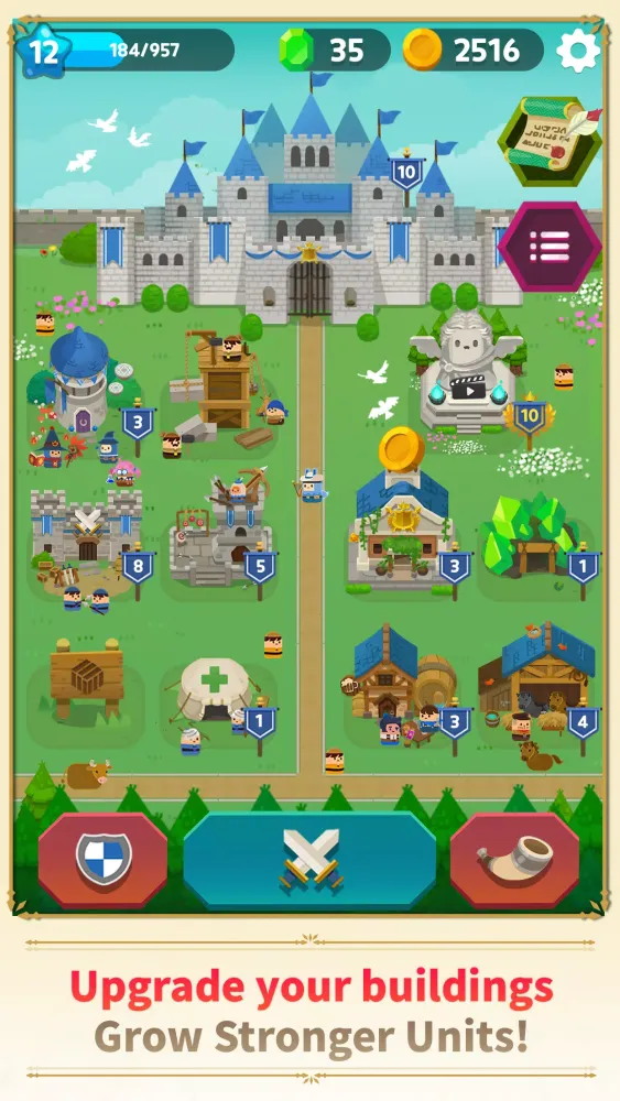 Ảnh chụp màn hình của Merge Tactics: Kingdom Defense