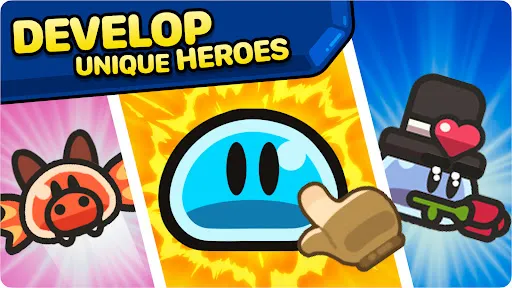 Captures d'écran de Legend of Slime: Idle RPG War
