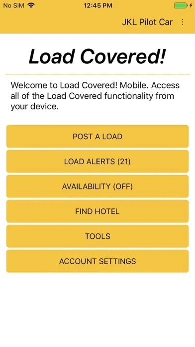 Load Covered! سکرین شاٹس