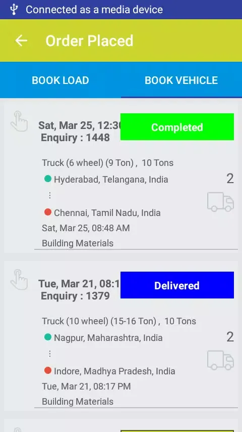 Used truck sales + transport Screenshots