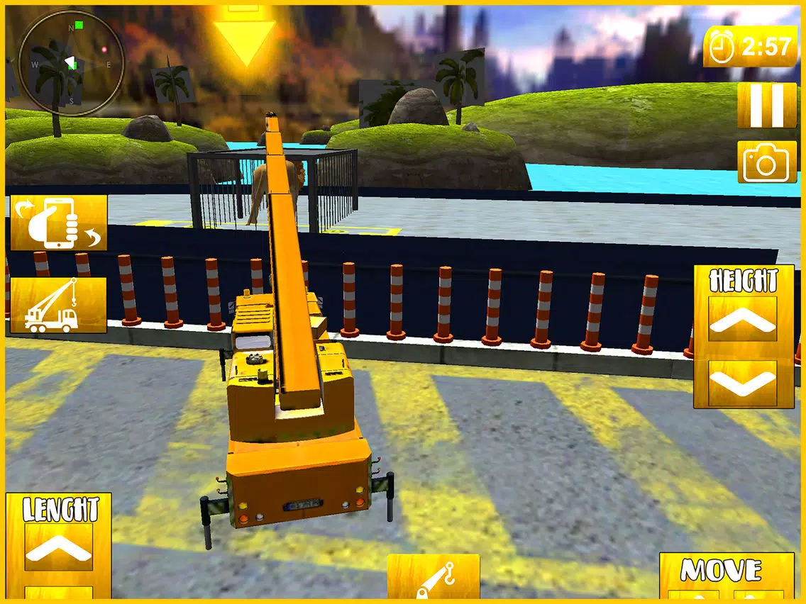 ภาพหน้าจอของ Loader Crane Simulator : Super Challeng-ing drive iPad 