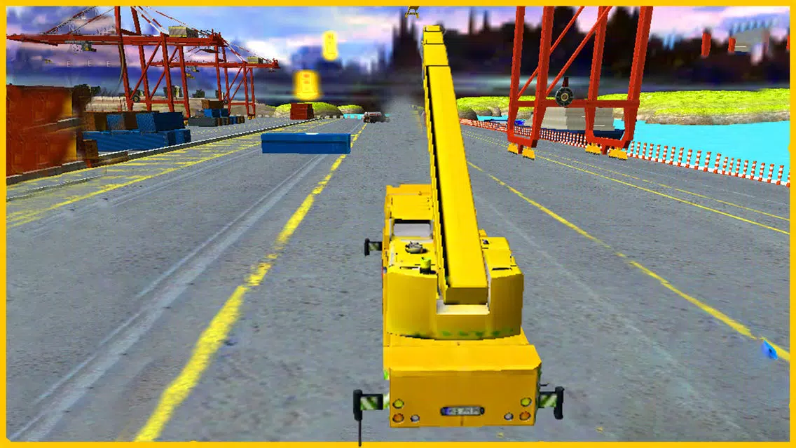 ภาพหน้าจอของ Loader Crane Simulator : Super Challeng-ing drive