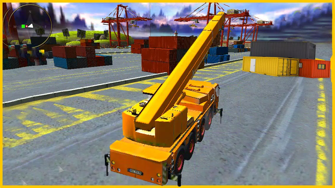 ภาพหน้าจอของ Loader Crane Simulator : Super Challeng-ing drive