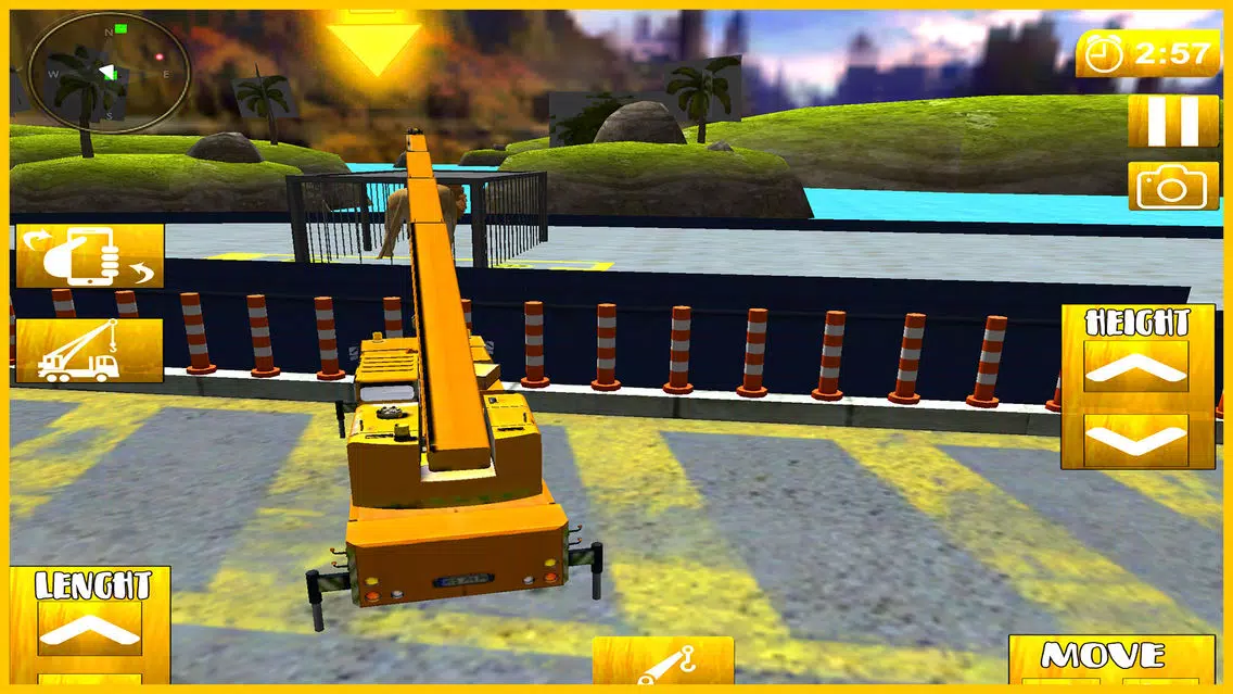 ภาพหน้าจอของ Loader Crane Simulator : Super Challeng-ing drive