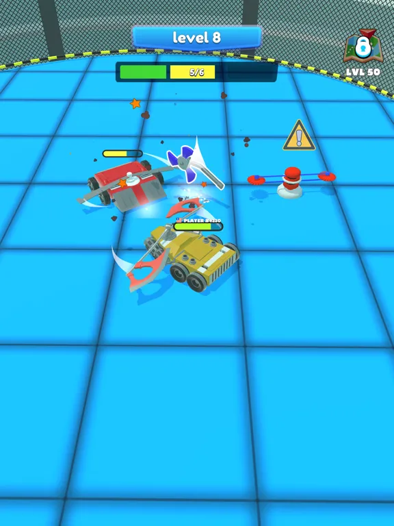 Capturas de tela do Bots Arena iPad 