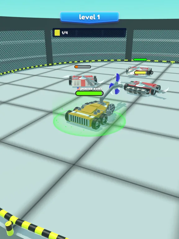 Capturas de tela do Bots Arena iPad 