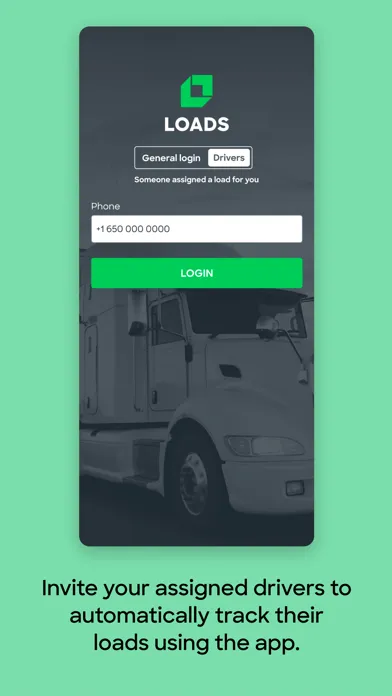 Capturas de tela do Loadsmart Loads