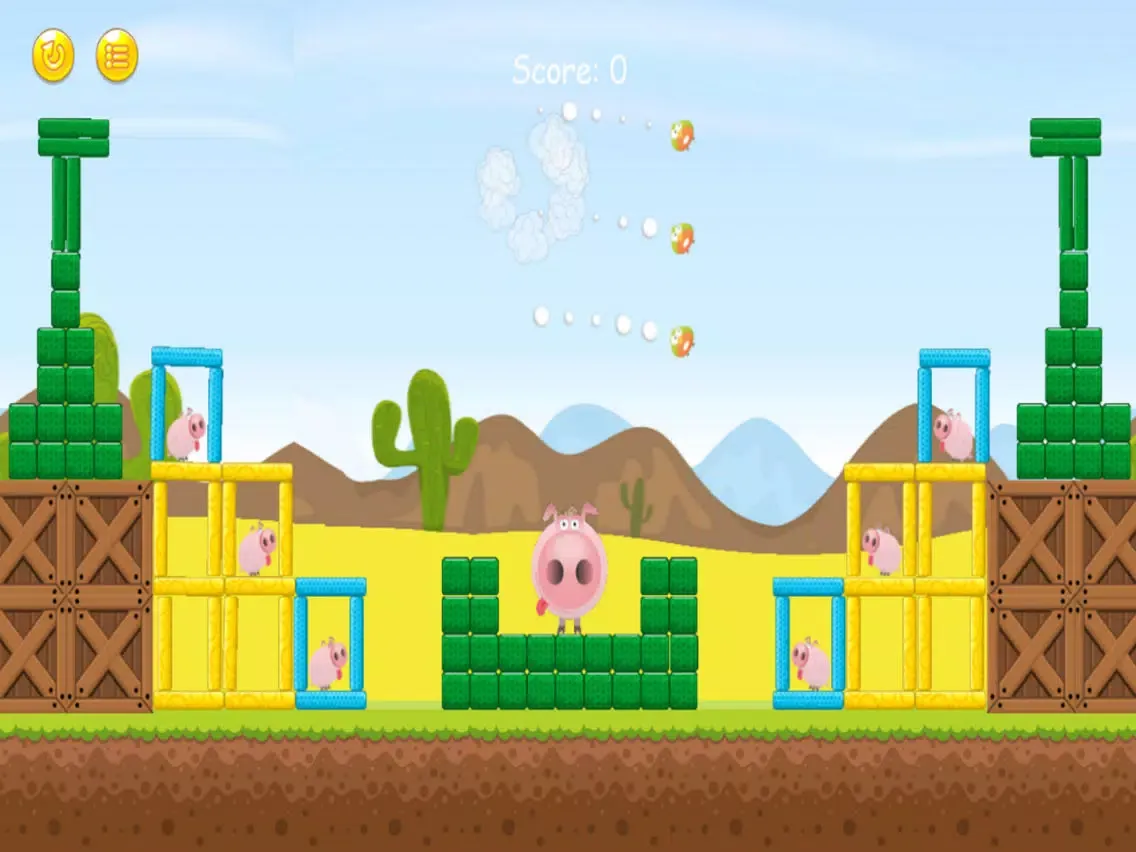 Cheeky Chickens 2 iPad  स्क्रीनशॉट