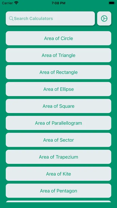 Geometry Calculator Ekran Görüntüleri