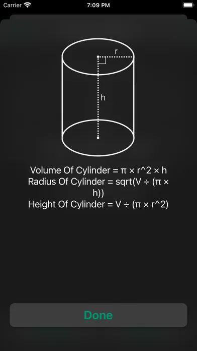 Geometry Calculator Ekran Görüntüleri