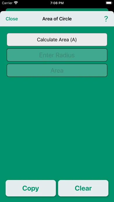 Geometry Calculator Ekran Görüntüleri
