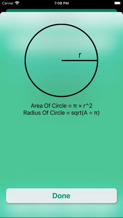 Geometry Calculator Ekran Görüntüleri