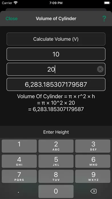 Geometry Calculator Ekran Görüntüleri