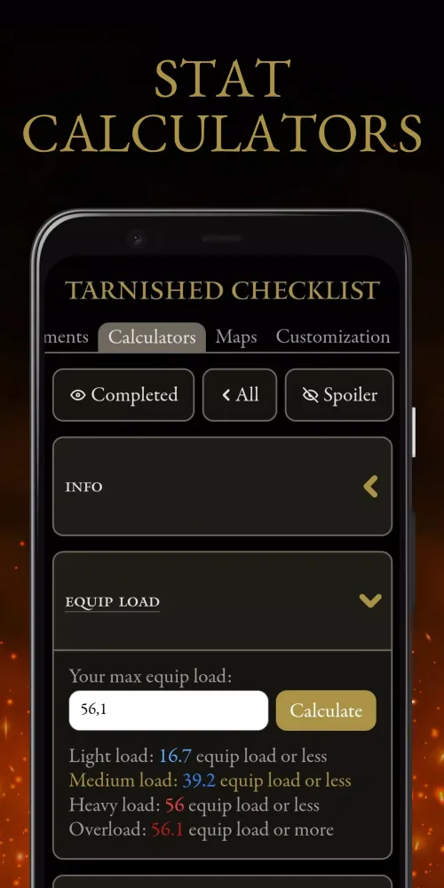 Tarnished Checklist Screenshots