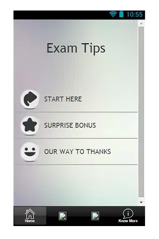 Скриншоты Exam Tips