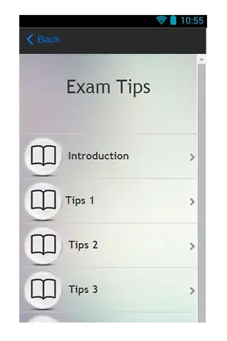 Скриншоты Exam Tips